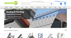 Desktop Screenshot of binding101.com